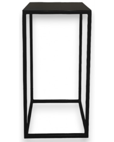 Konzole 30 x 30 x 100 cm černá