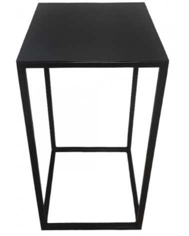 Konzole 30 x 30 x 100 cm černá