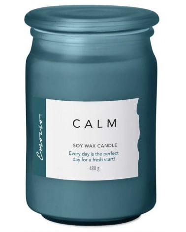 Vonná svíčka sklo Emocio Calm, 480 g