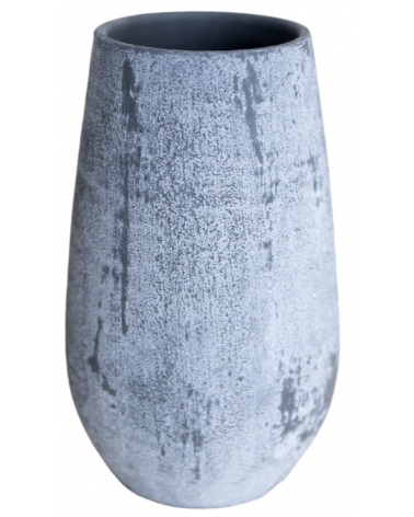 Váza keramická Toby Dark Grey 30 x 12 cm