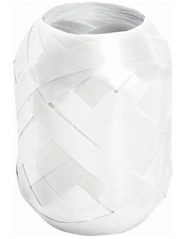 Stuha dárková bílá 10 mm x 30 m