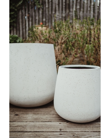 Květináč Sahara Antique White 66 x 66 x 67 cm