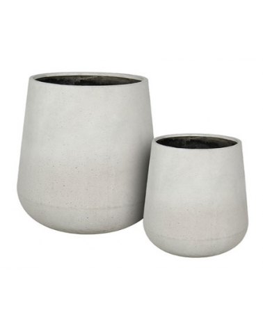 Květináč Sahara Antique White 46 x 46 x 46 cm