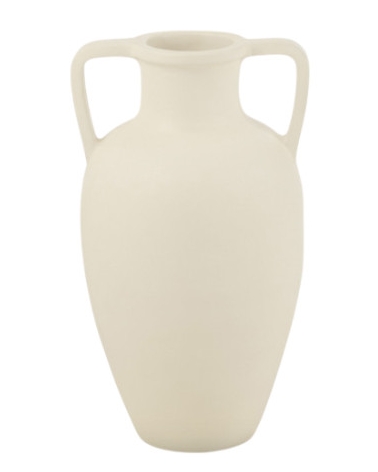 Váza keramika bílý mat 48 cm