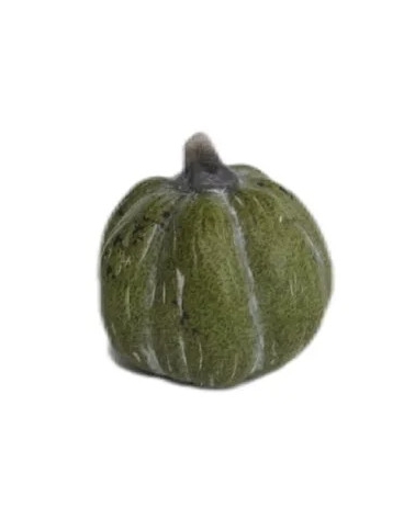 Dýně keramika zelená 6 cm