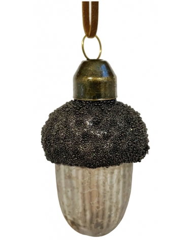 Žalud skleněný antique 5 cm