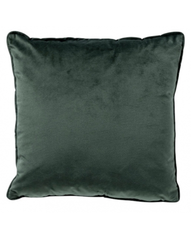 Polštář zelený samet Jelen 45 x 45 cm