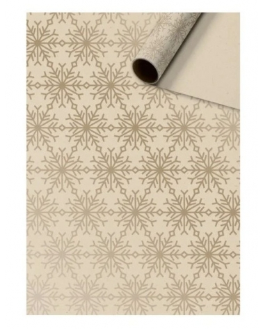 Dárkový balicí papír Isobel zlatý 70 x 200 cm