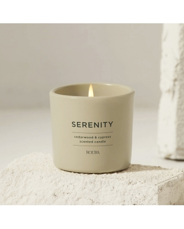 Vonná svíčka Serenity - Cedarwood & Cypress 250 g