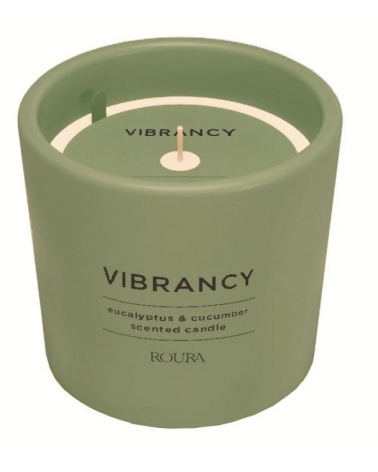 Vonná svíčka Vibrancy - Eucalyptus & Cucumber 250 g
