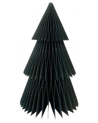 Stromeček papírový Honeycomb zelený 20 cm