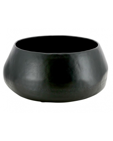 Mísa kovová Koople black mat 25,5 x 13 cm