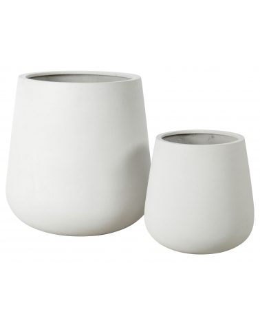 Květináč Sahara Natural White 66 x 67 cm