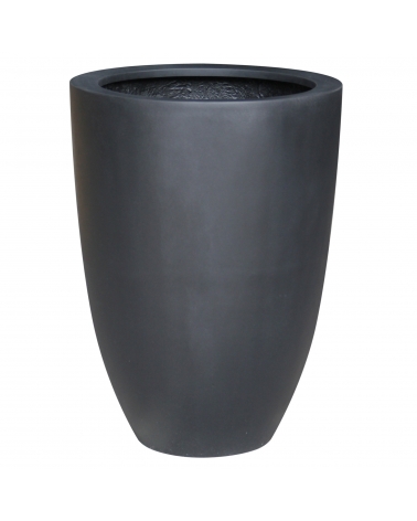 Květináč Nuuv Black 52 x 52 x 72 cm