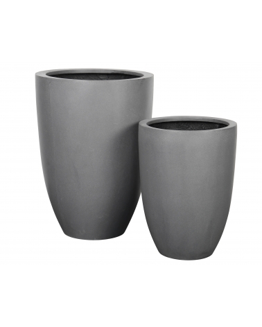 Květináč Nuuv Grey 52 x 52 x 72 cm