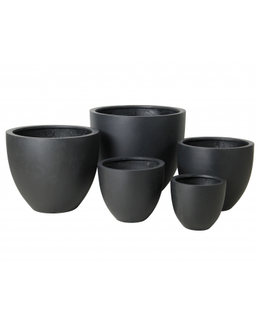 Květináč Ester Black 60 x 60 x 52 cm