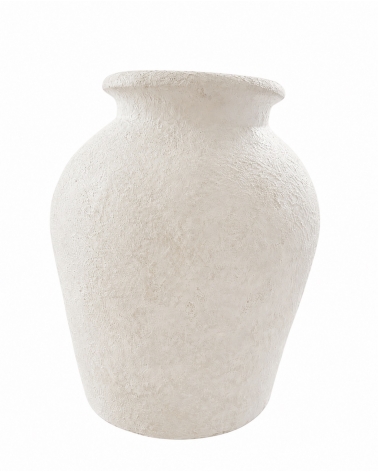 Váza keramická Dahlia 30 x 25 cm  béžová