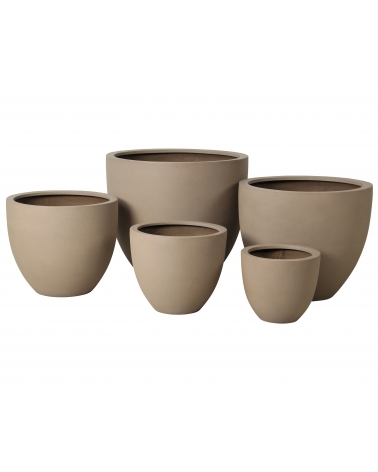 Květináč Ester Taupe 33 x 33 x 29 cm