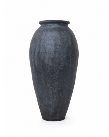 Váza keramická Dorian 95 x 43 cm černá
