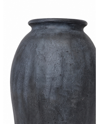 Váza keramická Dorian 95 x 43 cm černá