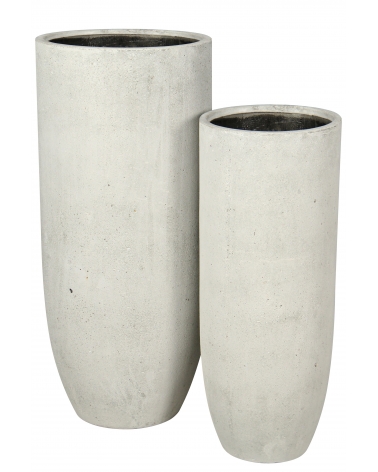 Květináč Ellah Antique White 43 x 43 x 98 cm