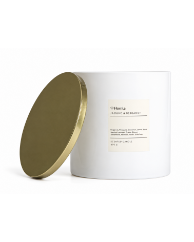 Vonná svíčka VELUMA Jasmín & Bergamot 870 g