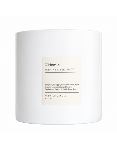 Vonná svíčka VELUMA Jasmín & Bergamot 870 g