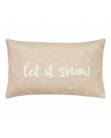 Polštář Let it snow 30 x 50 cm