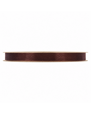 Stuha orgazna 10 mm / 50 m hnědá