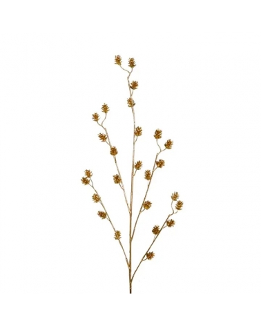 Větvička borovička zlatá 80 cm
